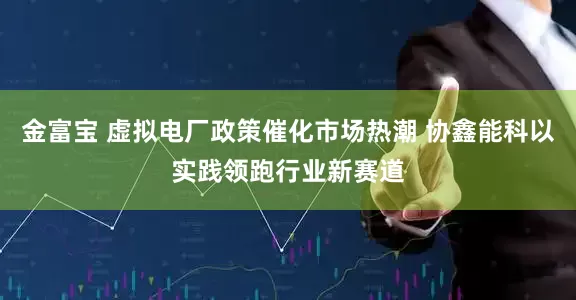 金富宝 虚拟电厂政策催化市场热潮 协鑫能科以实践领跑行业新赛道