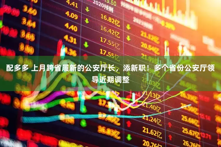 配多多 上月跨省履新的公安厅长，添新职！多个省份公安厅领导近期调整